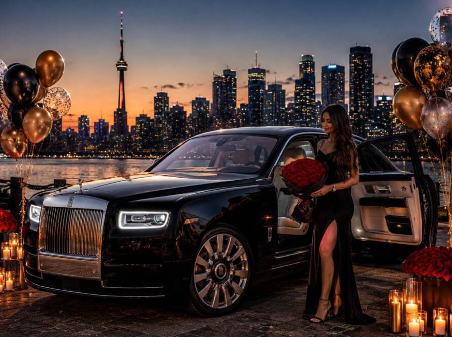 Rolls Royce Rental Toronto for Birthday